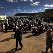 Over 2,500 bikers attended Dave Myers' Memorial Ride today which finished in Scarborough