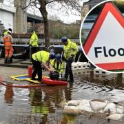 Flood warnings have been put in place by the Environment Agency across the North East as Storm Kathleen continues Credit: NNP