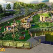 Artist's impression of new play park in Seaburn
