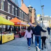 Sunniside Food Market has everything from pies, savouries, chutneys and kimchis to honey, cheese, craft beer and street food