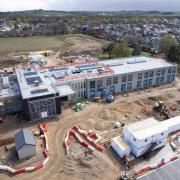 Latest progress on Springmoor Grange School in Spennymoor Credit: ESH CONSTRUCTION
