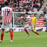 Nathan Bishop played in goal during Sunderland's defeat to Sheffield Wednesday