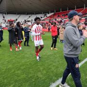 Sunderland's players and staff on their 'lap of appreciation' at the Stadium of Light