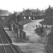 An Edwardian postcard of "Beechburn for Howden-le-Wear" station