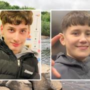 David Radut, left, and Aras Rudzianskas died after the incident on the River Tyne on Saturday