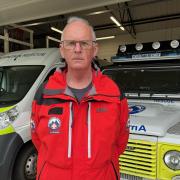 Gary Clarke at Great Ayton, as the call out officer for Cleveland Mountain Rescue worked on the operation to recover the body of 10-year-old Leah Harrison who died on a school trip on the North York Moors.