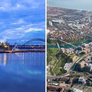Gateshead and Sunderland.