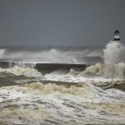 Flood alerts are gripping the North East coast today (September 27) due to persistent, stormy weather