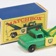The rare reverse colour wreck truck from Matchbox fetched thousands of pounds when it went under the hammer at Vectis