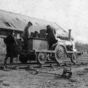 OPEN AIR: Gazelle first arriving at the Shropshire and Montgomery Light Railway in 1911