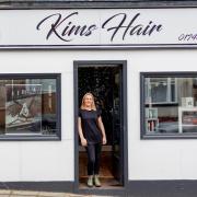 Kim Lowe owner of Kims Hair, Ferryhill
