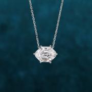 An extremely rare pink diamond necklace by Cartier sold for £190,000 at Tennants Auctioneers in North Yorkshire