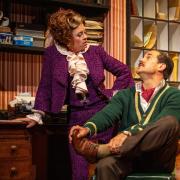 Mia Austen and Danny Bayne and Sybil and Basil in Fawlty Towers - The Play at the Sunderland Empire