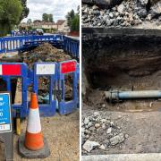 The leak was fixed by Northumbrian Water on Friday, July 29
