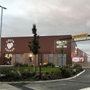 Costa's new Bishop Auckland drive thru opened on Friday.