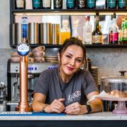 Leila Ghanadi at Leila's Autentico Italiano in Middleton St George