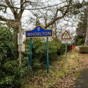 Whorlton Village sign