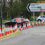 Dated: 19/04/2026
Image taken yesterday morning shortly after the incident.
Police at the scene of a fatal accident in Annitsford, Northumberland during the early hours of yesterday morning (SAT) on the A189 between Burradon Road and the Moor Farm