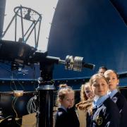Pupils from St Mary Magdalen's Primary School in Seaham sent messages to Space at Durham University.