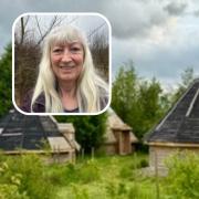 Dalton Moor Farm and The School of Sustainable Living & Wellbeing near Seaham has been shortlisted for the Net Hero category at the UK Small Awards. Inset is Jenny Connor