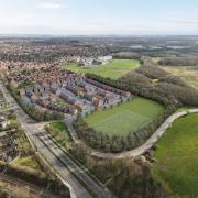 Bellway has submitted plans to build 115 homes and a public sports pitch on the former South Tyneside College site in Hebburn.
