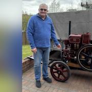 A rare Ruston & Hornsby engine owned by a Jeff Hall of Peterlee, pictured here, will be a star attraction at Tractor Fest, billed as the UK’s largest vintage tractor and engine show at Newby Hall in North Yorkshire