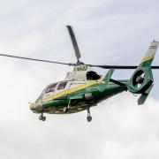 An air ambulance
