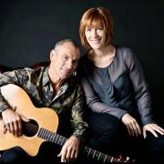 Carmelo Luggeri and Kiki Dee