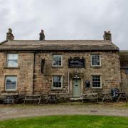 Former pub The Bridge Inn at Whorlton, County Durham