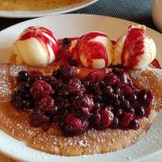 The Pancake Café has both sweet and savoury options to try out.