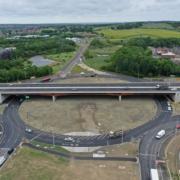 The A19 Testo's junction in South Tyneside