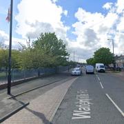 General view of Waterville Road.