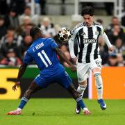 Newcastle defender Leo Shahar, who has joined Arouca on loan