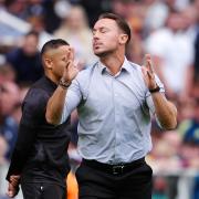 Matthias Jaissle shows his frustration on the touchline during Newcastle's 2-2 draw with Bournemouth
