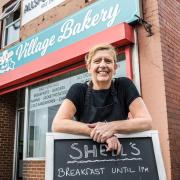 Michelle of Shell's Village Bakery in Ferryhill.