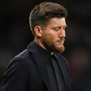 Sebastien Pocognoli’s Hampden debut was ruined by a red card for his side (Andrew Milligan/PA)