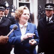 Margaret Thatcher makes her first speech as Prime Minister after her election in 1979