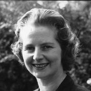 THE EARLY YEARS: A young Margaret Thatcher at the start of her political career