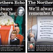 The two front pages