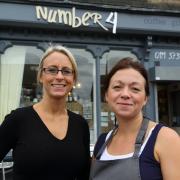 THRIVING: Tracey and Claire at their new shop