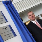 Prince Andrew officially opens the Construction and Innovation Centre and the C-STATE Subsea Training and Education Centre at Darlington College