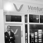 MODEST GROWTH: Michael O'Connor, director of Venture Properties, in Darlington