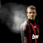 AGONY: David Beckham missed the 2010 World Cup after tearing his Achilles tendon while playing for AC Milan