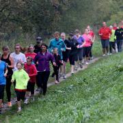 Runners take part in the Parkrun at Maiden Castle in Durham. (7844179)