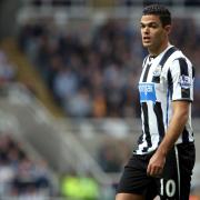 IN THE SHADOWS: Hatem Ben Arfa has been cast into the wilderness by the current Newcastle United regime