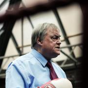 HEAVYWEIGHT: Lord Prescott at Redcar Amateur Boxing Club. Picture: STUART BOULTON. (24943855)