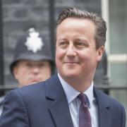 Prime Minister David Cameron in Downing Street