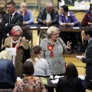 COUNT: Helen Goodman at the Spennymoor count. Picture: STUART BOULTON. (25467755)