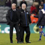 Steve Black, alongside former Newcastle United manager Steve McClaren
