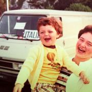 FAMILY ALBUM: Joan Lawrence with daughter Claudia